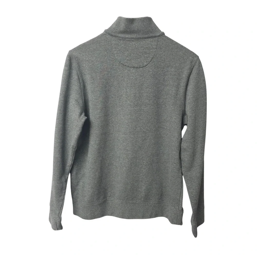 UNTUCKit Corral Quarter Zip Pullover Men Size Medium Cotton Blend Sweatshirt EUC